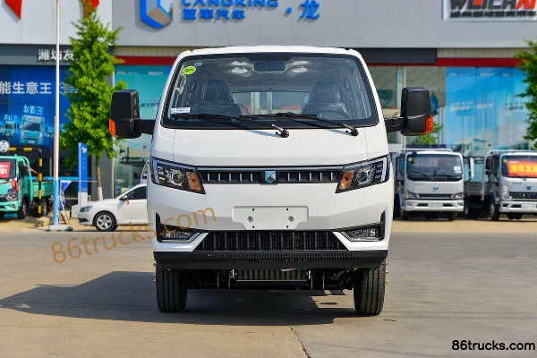 Lanqing Auto Ling R 115ch 4X2(6 roues) 2.85m double-row flatbed micro truck Extérieur (2) | 86Trucks