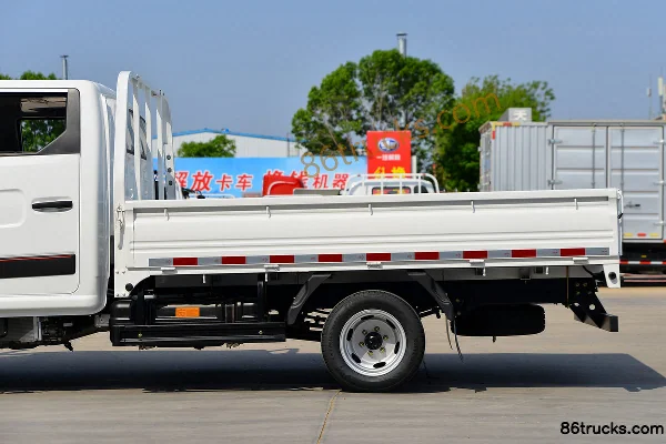 Lanqing Auto Ling R 115ch 4X2(6 roues) 2.85m double-row flatbed micro truck Carrosserie (2) | 86Trucks