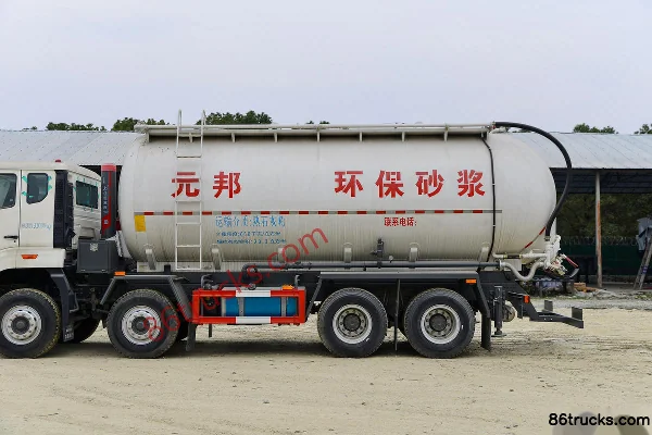 Sinotruk HOWO N5W 350hp 8X4(12 wheels) Dry Mortar Transport Truck (Huawei Chile Brand) Body (2) | 86Trucks
