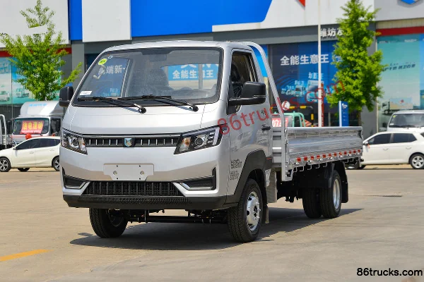 Lanqing Auto Ling R High-spec Edition 1.6L 122hp 4X2(6 wheels) Gasoline 4.03m Single Row Stake Mini Truck Exterior (3) | 86Trucks