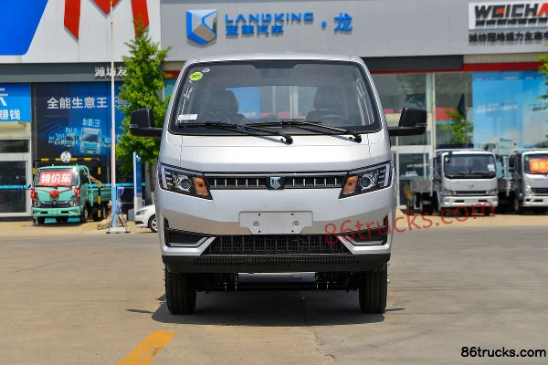Lanqing Auto Ling R High-spec Edition 1.6L 122hp 4X2(6 wheels) Gasoline 4.03m Single Row Stake Mini Truck Exterior (2) | 86Trucks