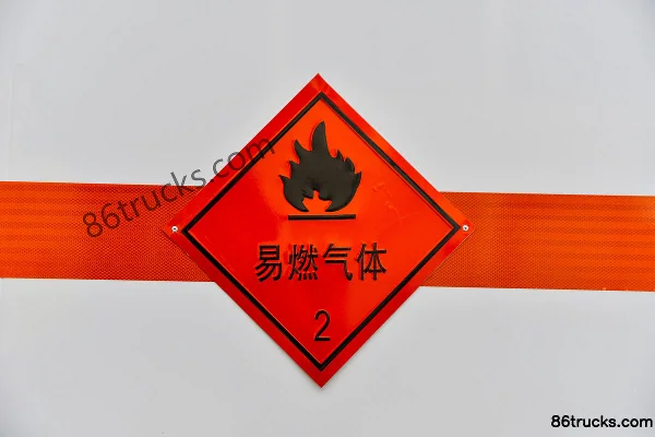 JMC Shunda Narrow Body 122 hp 4X2(6 wheels) 4.2m Flammable Gas Van Truck (Chufei Brand) (3) | 86Trucks