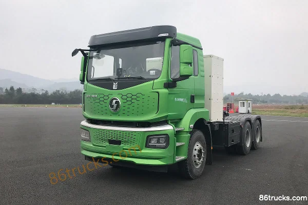 Proton Auto Charging Edition 6X4(10 wheels) Electric Tractor Truck 422.87kWh Exterior (3) | 86Trucks