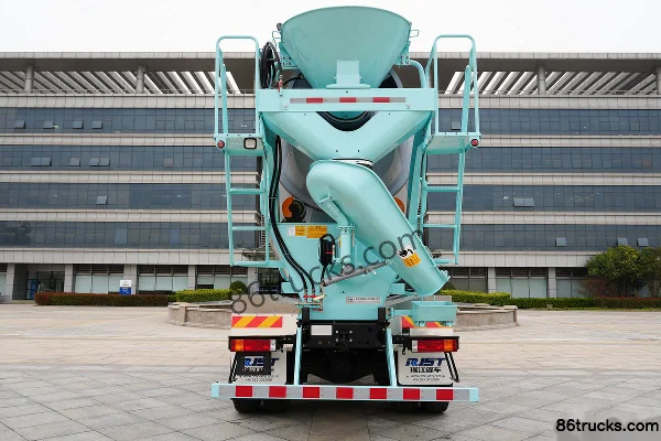 Proton Auto Charging Version 8X4(12 wheels) Pure Electric Concrete Mixer Truck Chassis 352.71kWh Exterior (3) | 86Trucks