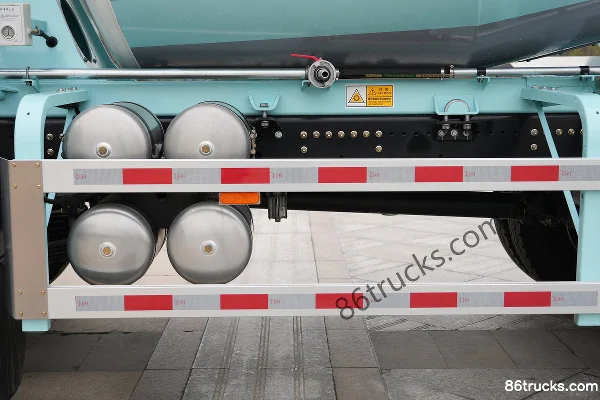 Proton Auto Charging Version 8X4(12 wheels) Pure Electric Concrete Mixer Truck Chassis 352.71kWh (1) | 86Trucks
