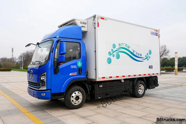 Proton Auto Baijing 3.9m Fuel Cell Single Row Refrigerated Truck 21.024kWh 4X2(6 wheels) Exterior (3) | 86Trucks