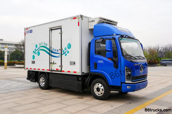 Proton Auto Baijing 3.9m Fuel Cell Single Row Refrigerated Truck 21.024kWh 4X2(6 wheels) Exterior