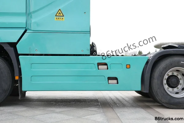 Proton Auto 6X4(10 wheels) fuel cell tractor truck 76.63kWh Chassis (2) | 86Trucks