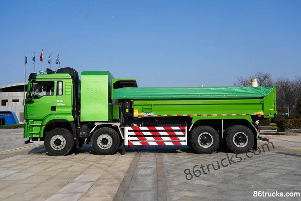 Proton Auto 31T 8X4(12 roues) camion benne à hydrogène 5,6 m 127,74 kWh Extérieur (3) | 86Trucks