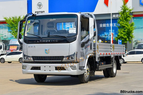 Lanjing camion léger Long H Luxe 150 ch 4X2(6 roues) camion léger à ridelles, cabine simple, 4,18 m (large) Extérieur (3) | 86Trucks