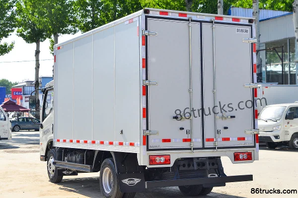 Foton Shidai Linghang M5 132 hp 4X2(6 wheels) 4.15m single-row van light truck (China VI) Body (3) | 86Trucks