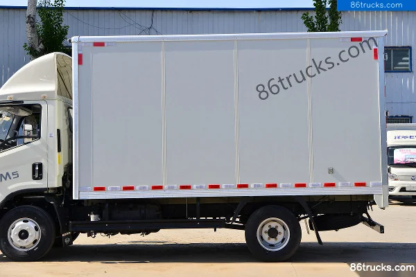 Foton Shidai Linghang M5 132 hp 4X2(6 wheels) 4.15m single-row van light truck (China VI) Body (2) | 86Trucks