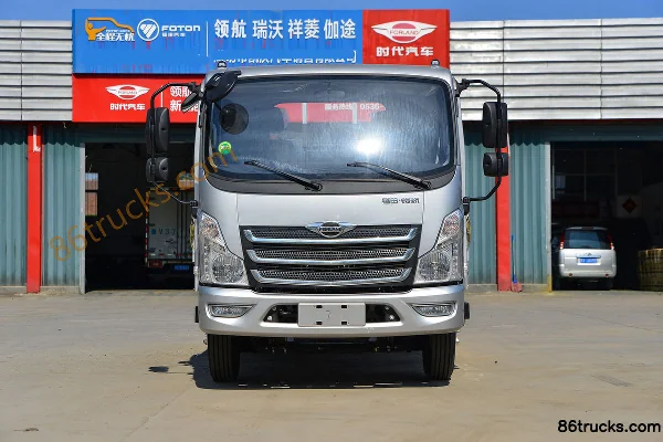 Foton Times Leader M5 132hp 4X2(6 wheels) 4.17m Single Row Flatbed Light Truck (China VI) Exterior (2) | 86Trucks