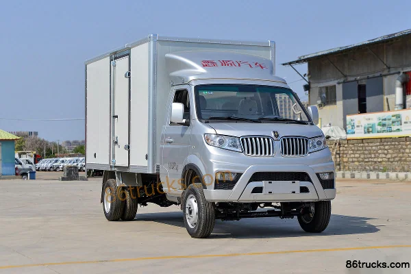 Jinbei T5 1.6L 123hp 4X2(6 wheels) Gasoline 3.58m Single Row Box Micro Truck Exterior