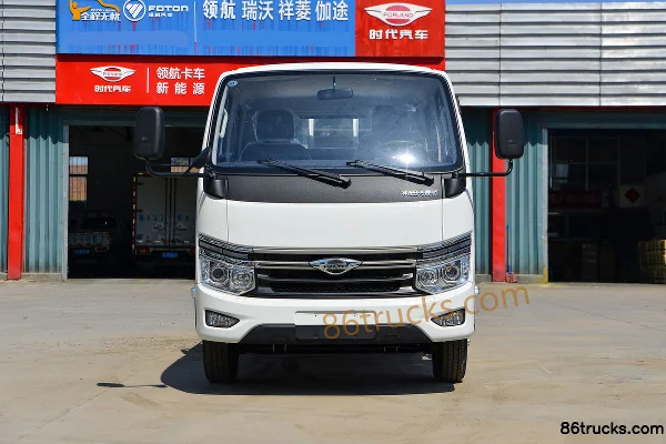 Times Leader S1 Startup 2L Gasoline 144 hp 4X2(6 wheels) Dongan 5-Speed 2.7m Double Row Flatbed Small Truck Exterior (2) | 86Trucks