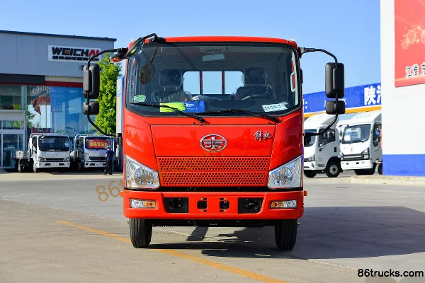 FAW Jiefang J6F Zhaohu 150 ch 4X2(6 roues) 3,82 m camion léger à ridelles avec cabine demi-avancée Extérieur (2) | 86Trucks