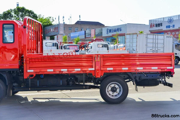 FAW Jiefang J6F Zhaohu 150 ch 4X2(6 roues) 3,82 m camion léger à ridelles avec cabine demi-avancée Carrosserie (2) | 86Trucks