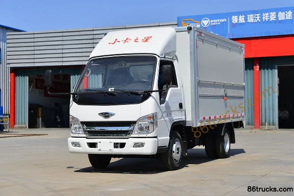Foton Times Xiaoka Star 2 1.6L 122 hp 4X2(6 wheels) Gasoline 3.64m Single-row Wing-opening Van Mini Truck Exterior (3) | 86Trucks