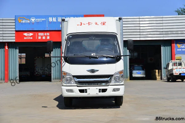 Foton Times Xiaoka Star 2 1.6L 122 hp 4X2(6 wheels) Gasoline 3.64m Single-row Wing-opening Van Mini Truck Exterior (2) | 86Trucks
