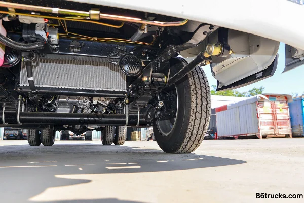 Foton Times Xiaoka Star 2 1.6L 122 hp 4X2(6 wheels) Gasoline 3.64m Single-row Wing-opening Van Mini Truck Chassis (3) | 86Trucks