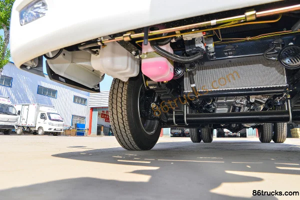 Foton Times Xiaoka Star 2 1.6L 122 hp 4X2(6 wheels) Gasoline 3.64m Single-row Wing-opening Van Mini Truck Chassis (2) | 86Trucks