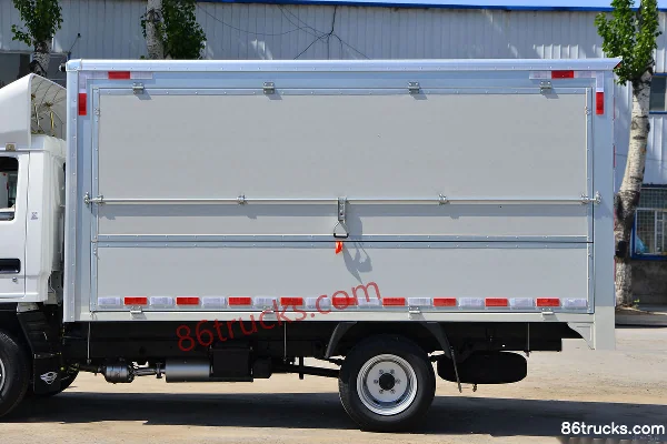 Foton Times Xiaoka Star 2 1.6L 122 hp 4X2(6 wheels) Gasoline 3.64m Single-row Wing-opening Van Mini Truck Body (2) | 86Trucks