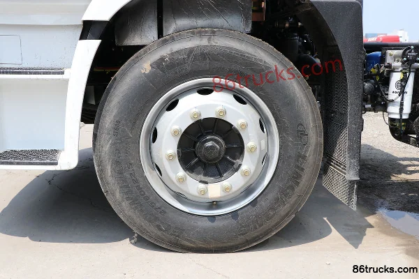 SHACMAN Delong L5000 Jingying 270 hp 4X2(6 wheels) 9.8m AMT automatic transmission box cargo truck Chassis (3) | 86Trucks