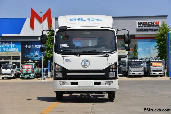 SHACMAN Commercial Vehicle Delong G1 155hp 4X2(6 wheels) 4.2m single-row van light truck (Fast Gear 8-speed) Exterior (2) | 86Trucks