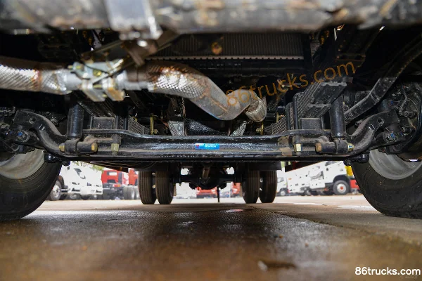 Dongfeng FuruiKa F6 126 ch 4X2(6 roues) camion caisse pour matières dangereuses diverses 4,1 m (marque Chufei) (China VI) Châssis (1) | 86Tr