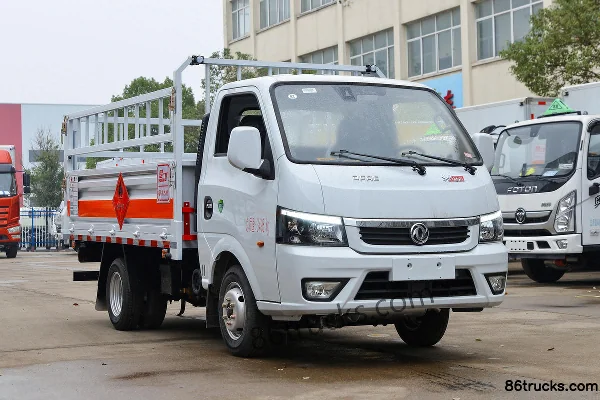 Dongfeng T5 1.5L 112hp 4X2(6 wheels) Gasoline 3.1m Gas Cylinder Transport Truck (Chufei Brand) Exterior