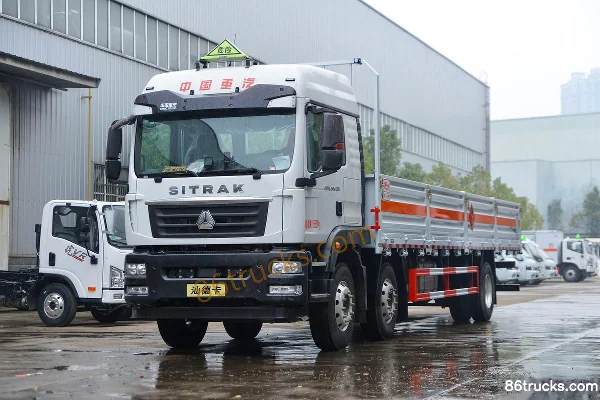 Sinotruk Sitrak C5H 250hp 6X2(8 wheels) 9.6m gas cylinder transport truck (Chufei brand)(China VI) Exterior (3) | 86Trucks