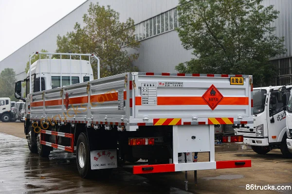 Sinotruk Sitrak C5H 250hp 6X2(8 wheels) 9.6m gas cylinder transport truck (Chufei brand)(China VI) Body (3) | 86Trucks
