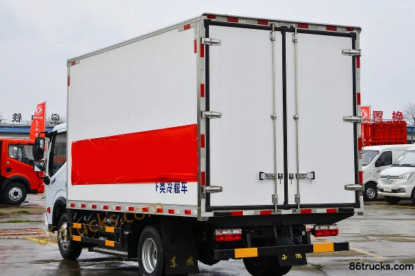 Dongfeng EV350 PRO 4.5T 4.2m Single Row Pure Electric Refrigerated Truck 98.04kWh 4X2(6 wheels) Body (3) | 86Trucks