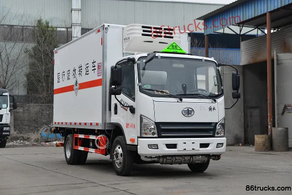 Chufei Chufei FAW Jiefang chassis Medical Waste Transport Truck
