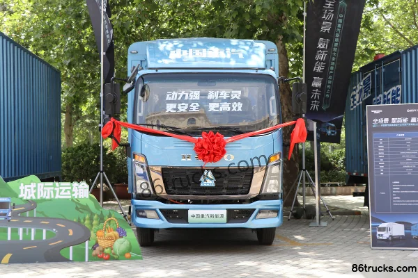 Sinotruk HOWO Tongshuai 4.15m single-row electric stake light truck CATL 100.46kWh 4X2(6 wheels) Exterior (2) | 86Trucks