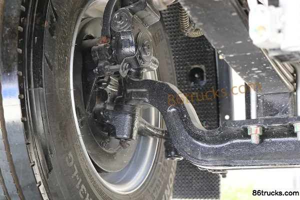 Sinotruk HOWO Tongshuai 4,5T 4,15 m fourgon électrique pur à cabine simple camion léger 96,26 kWh 4X2(6 roues) Châssis (2) | 86Trucks