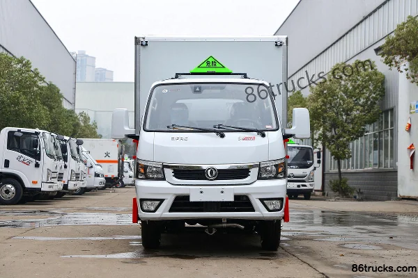 Dongfeng T5 95hp 4X2(6 wheels) 3.5m Corrosive Goods Van Truck (Chufei Brand) Exterior (2) | 86Trucks