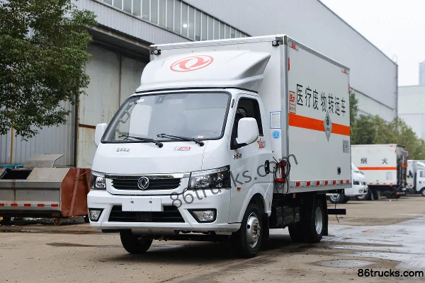 Dongfeng T5 1.5L 113hp 4X2(6 wheels) 3.1m Medical Waste Transfer Truck (Chufei Brand) Exterior (3) | 86Trucks