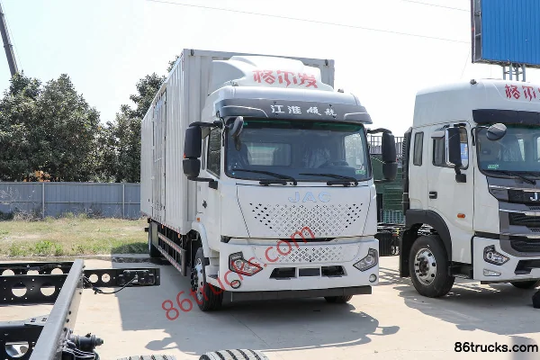 JAC Gallop A6 PLUS 240hp 4X2(6 wheels) 9.8m Van Cargo Truck Exterior