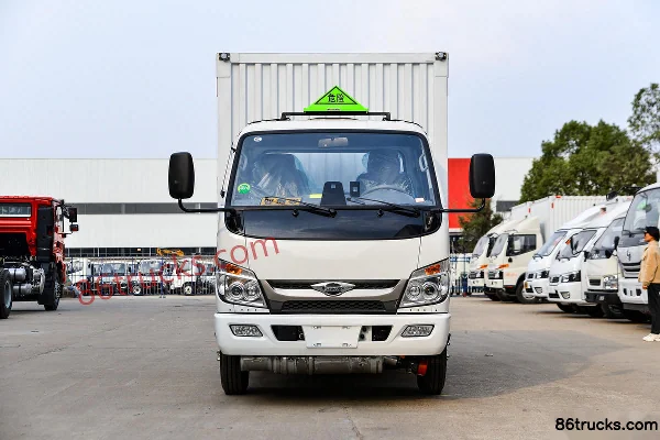 Foton Times Xiaoka Star 3 115 hp 4X2(6 wheels) 3.6m miscellaneous dangerous goods box transport truck (Chufei brand) (China VI) Exterior (2)