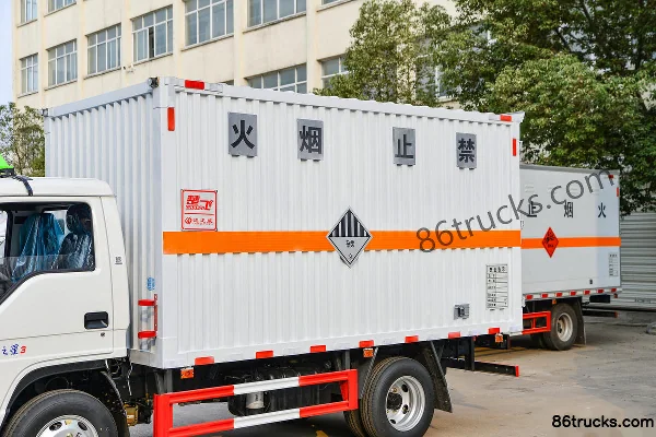 Foton Times Xiaoka Star 3 115 hp 4X2(6 wheels) 3.6m miscellaneous dangerous goods box transport truck (Chufei brand) (China VI) Body (1) | 8