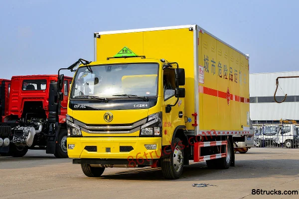Dongfeng Duolika D7 165 ch 4X2(6 roues) camion citerne pour gaz inflammables, 5,2 m (marque Chufei) (China VI) Extérieur (3) | 86Trucks