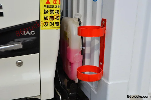JAC Shuailing E 150 hp 4X2(6 wheels) 4.2 m flammable gas van truck (Chufei brand) (China VI) Body (2) | 86Trucks