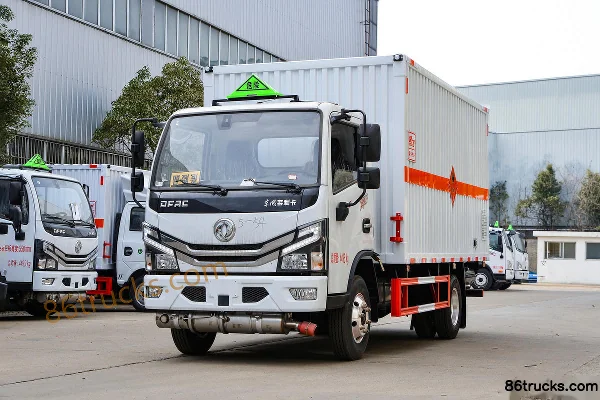 Dongfeng Duolika D6 115 ch 4X2(6 roues) camion caisse pour liquide inflammable 4,1 m (marque Chufei) (China VI) Extérieur (3) | 86Trucks