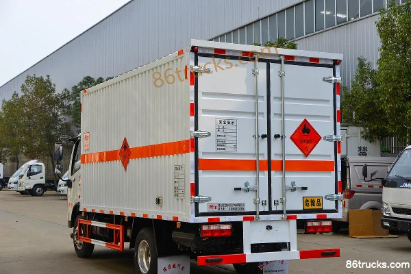 Dongfeng Duolika D6 115 ch 4X2(6 roues) camion caisse pour liquide inflammable 4,1 m (marque Chufei) (China VI) Carrosserie (3) | 86Trucks