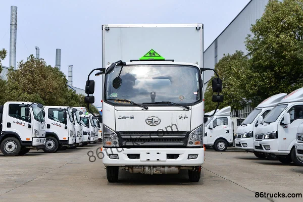FAW Jiefang Hu VN 130 hp 4X2(6 wheels) 4.15m Explosive Material Transport Truck (Chufei Brand) (China VI) Exterior (2) | 86Trucks