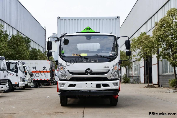 Foton Aoling CTS 156hp 4X2(6 wheels) 5.2m flammable gas van truck (Chufei brand) Exterior (2) | 86Trucks