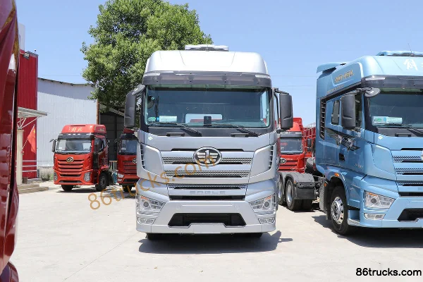 FAW Jiefang J7 Heavy Truck 600hp 6X4(10 wheels) LNG Automatic Tractor Truck (Hydraulic Retarder) Exterior (2) | 86Trucks