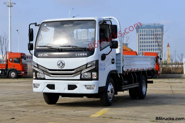 Dongfeng Duolika D5 Ruineng Edition 115 hp 4X2(6 wheels) 3.8 m single-row flatbed light truck (China VI) (hydraulic brake) Exterior (3) | 86