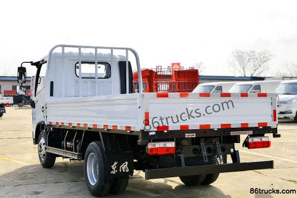 Dongfeng Duolika D5 Ruineng Edition 115 hp 4X2(6 wheels) 3.8 m single-row flatbed light truck (China VI) (hydraulic brake) Body (3) | 86Truc